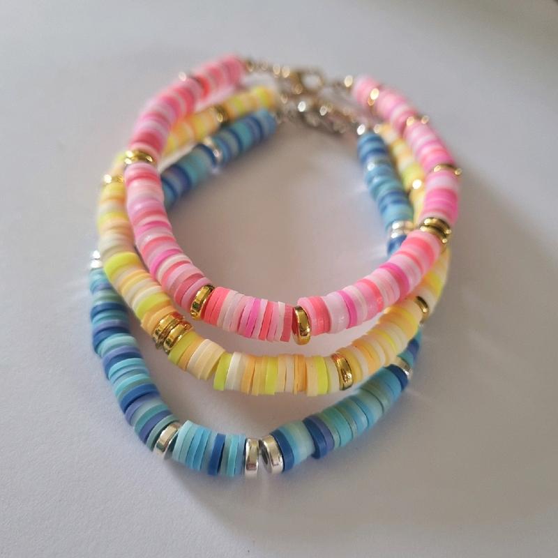 Clay Disc Anklets 0