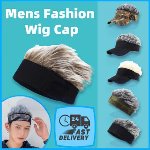 Topi rambut fesyen lelaki, topi hip hop, topi cosplay kartun - TikTok ...