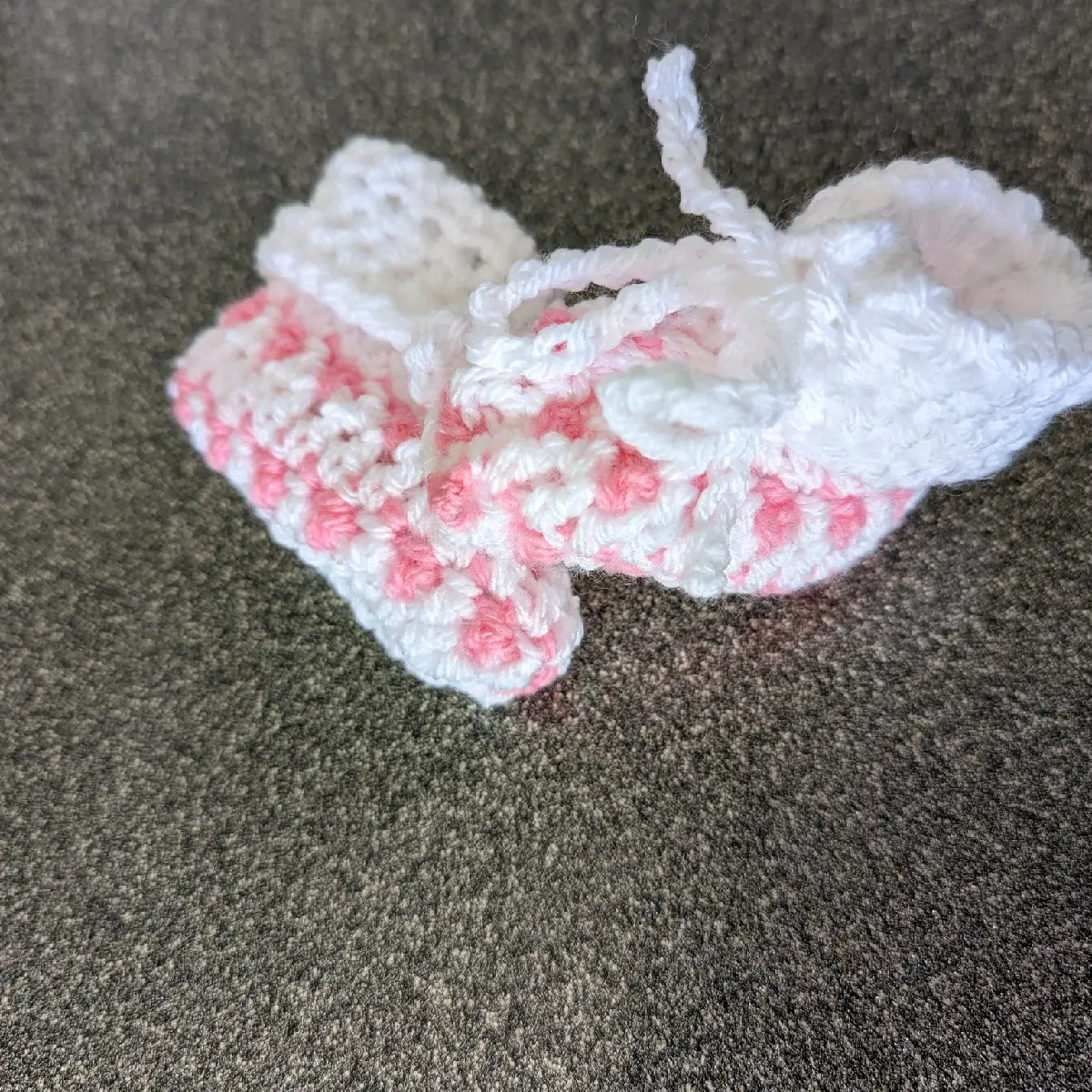 crochet baby booties