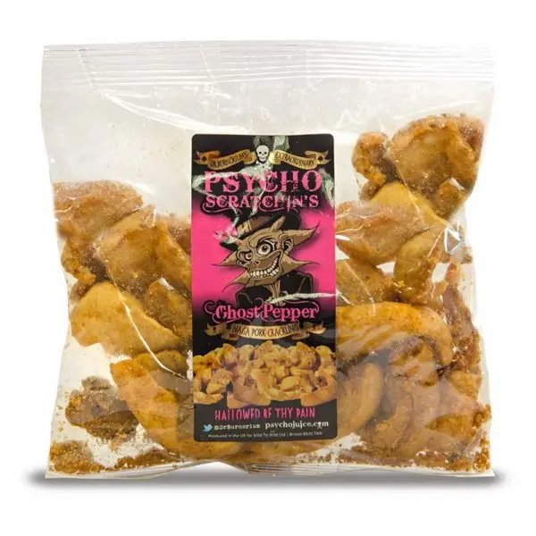 PSYCHO SCRATCHINS X 3 Naga Pork Crackling