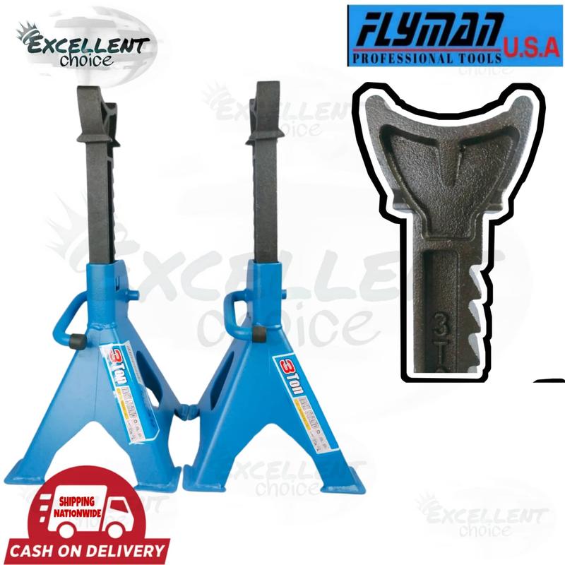 Flyman USA 3 Ton Jack Stand (1 Pair) - TikTok Shop Philippines