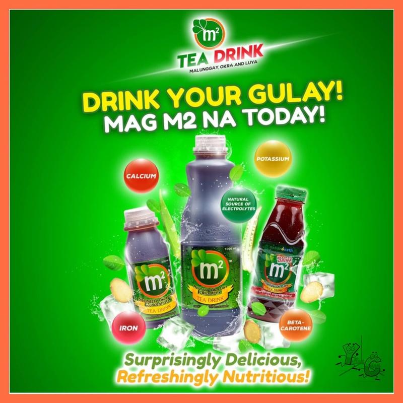 M2 Malunggay Okra Luya Concentrate Tea Drink 1L | 300ml | RTD - TikTok ...