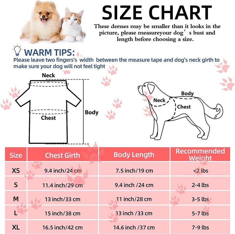 Product Introduction of Pet Dress Floral Pattern Pleated Hemming Windproof Pet Vest Puppy Flying Sleeve Clothes for Spring 0