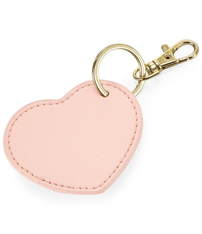 personalised Boutique heart key chain-choose your own message 1