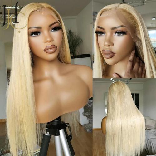 'Rose' Straight Lace Front Human Hair Wig 1