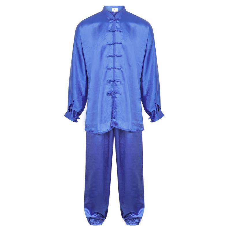 TAI CHI / KUNG FU SILK UNIFORM - BLUE 0