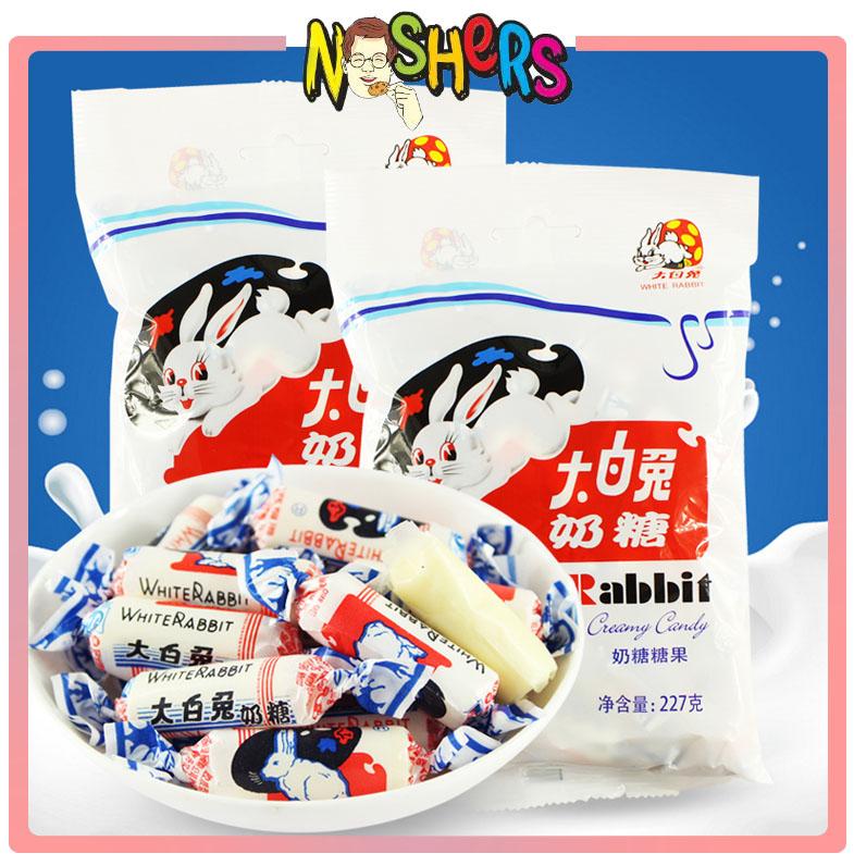 Noshers Original White Rabbit Creamy Candy Imported Candy 227g - TikTok ...