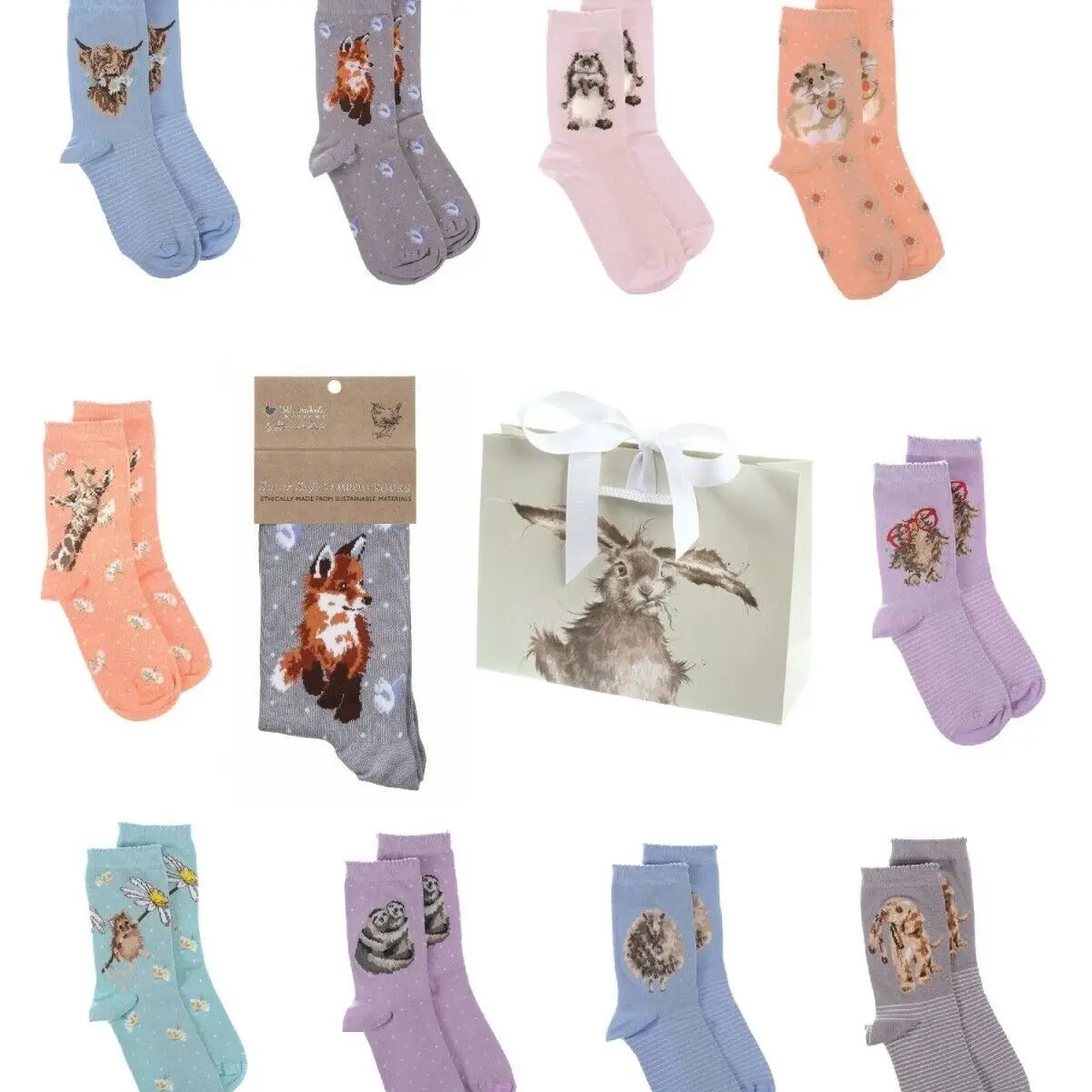 Wrendale Mens & Ladies Bamboo Socks