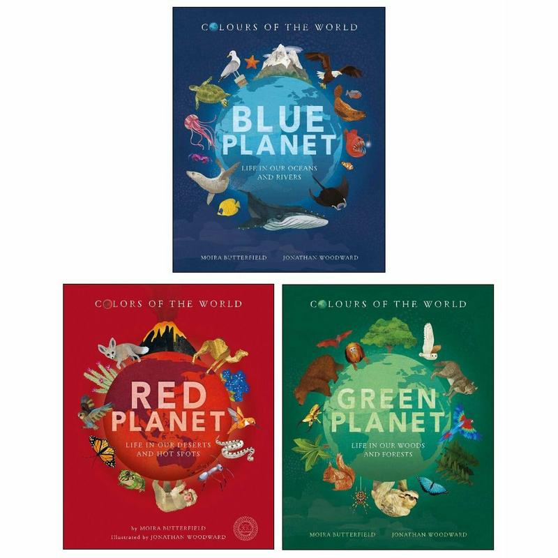 Planet Earth Series Collection 3 Books Box Set (Blue Planet, Green Planet, Red Planet) 1