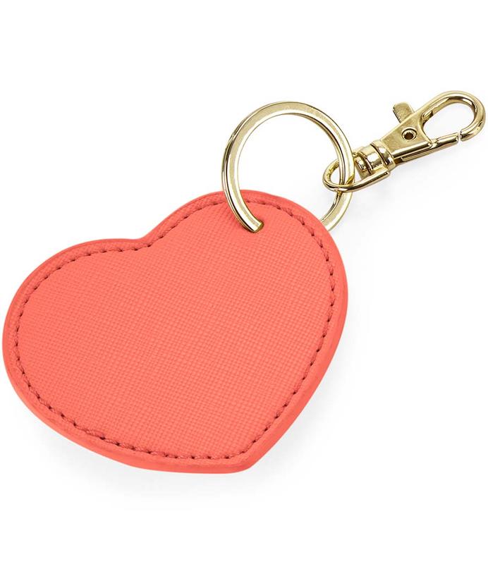personalised Boutique heart key chain-choose your own message 2