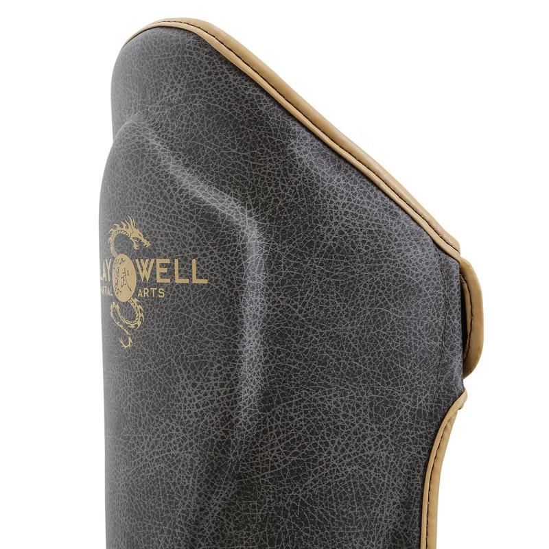 PLAYWELL "VINTAGE SERIES" MUAY THAI SHIN INSTEP GUARDS 1