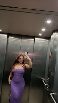 Product Review of CLANCOFRANKO Metallic lace up crochet dress from N** T**m 0