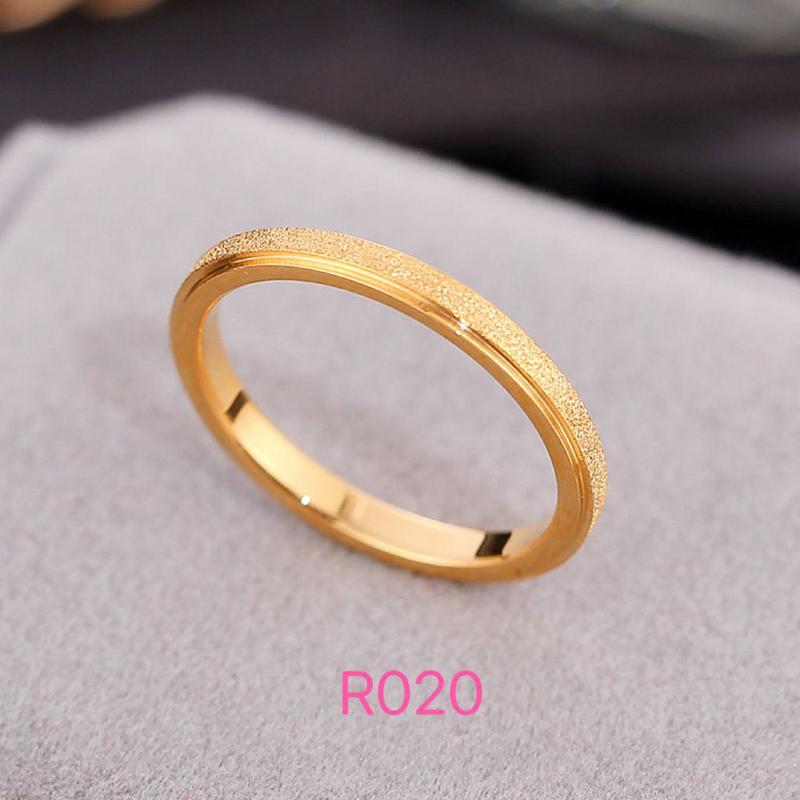R020 FASHION JEWELRY STAINLESS GOLD COLOR RETENTION RING FOR - TikTok ...