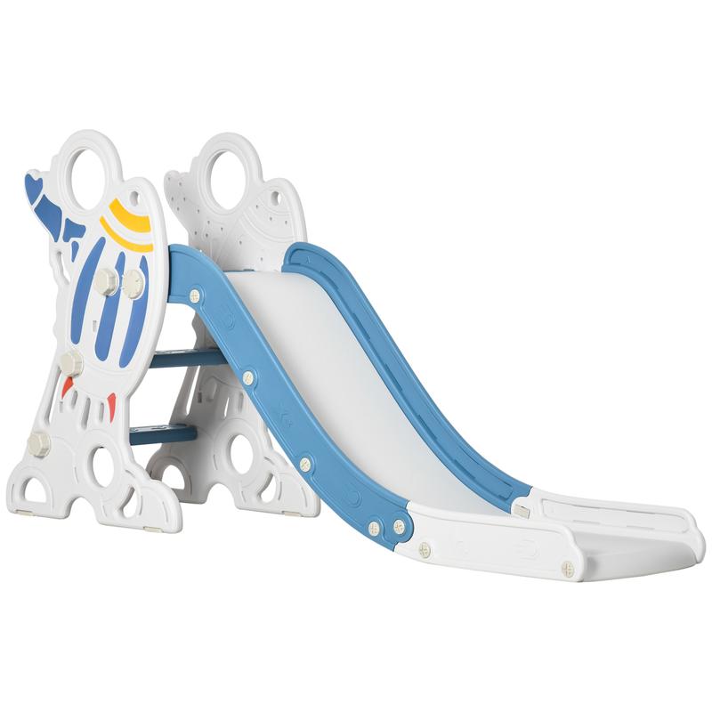 AIYAPLAY Kids Slide Indoor Freestanding Baby Slide Space Theme for Ages 1.5-3 Years - Blue 0