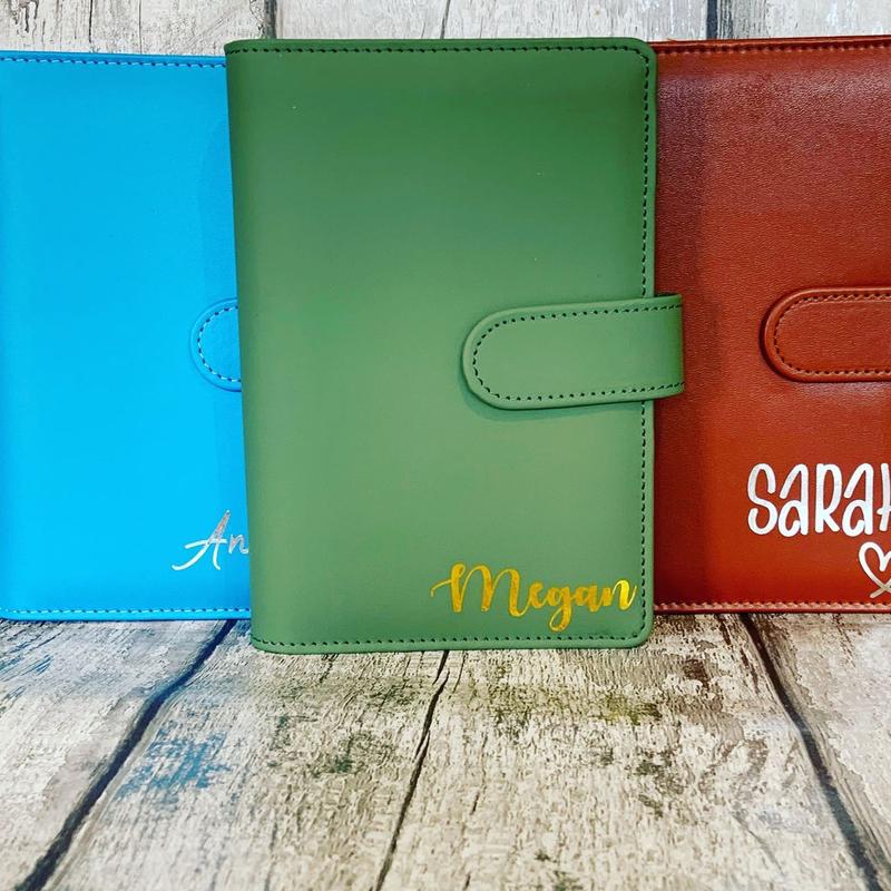 A6 Personalised Budget Binder with 5 Cash Wallets - Please message seller with all personalisation 4