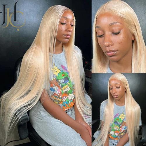 'Rose' Straight Lace Front Human Hair Wig 0