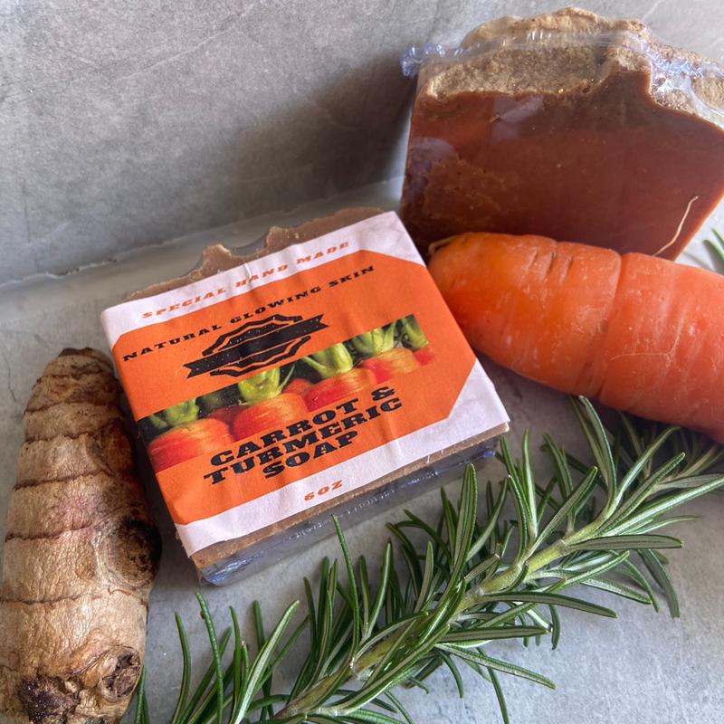 Turmeric carrots soap 1