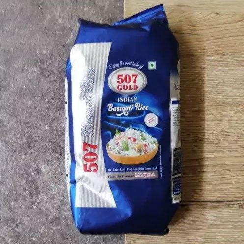507 Gold Indian Basmati Rice is long rice with delightful aroma ...