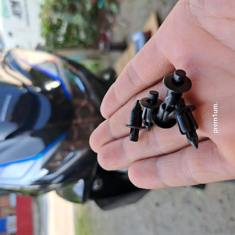 5pcs - 10pcs PCX NMAX ADV AEROX push pin rivet replacement 6mm - TikTok ...