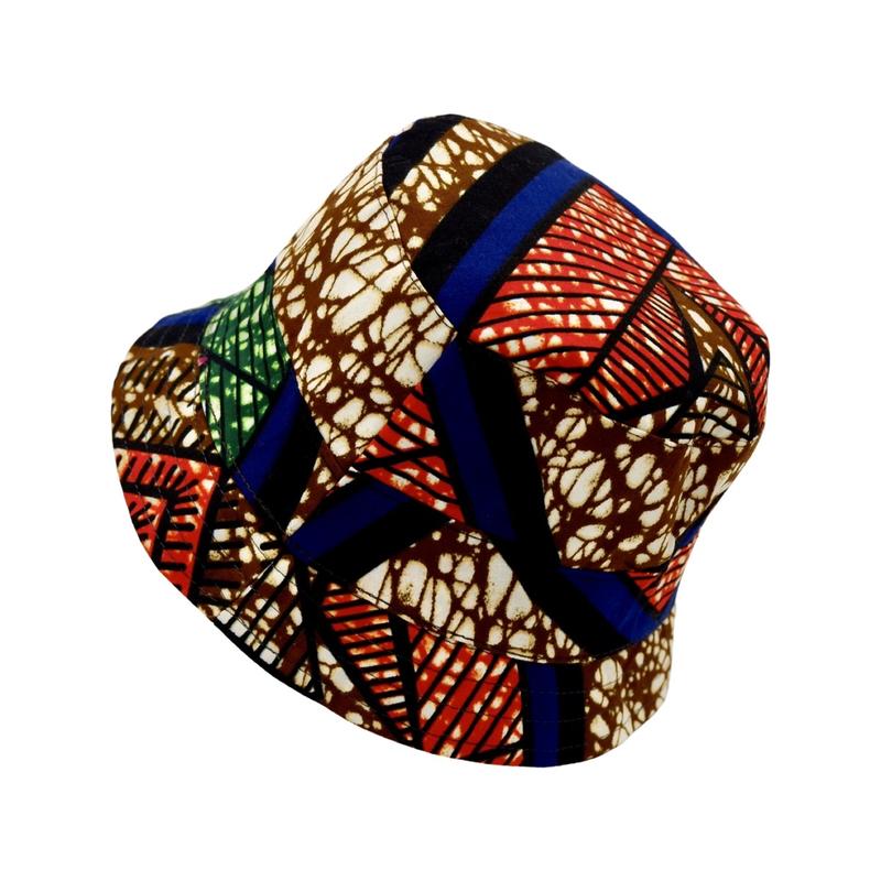 Product Introduction of African print bucket hat , sun hat reversible Striped Baseball Cap Baseball Cap Baseball Cap Winter Winter Winter Summer Polka Dot Cotton Silk Plain Floral Beret Striped 28