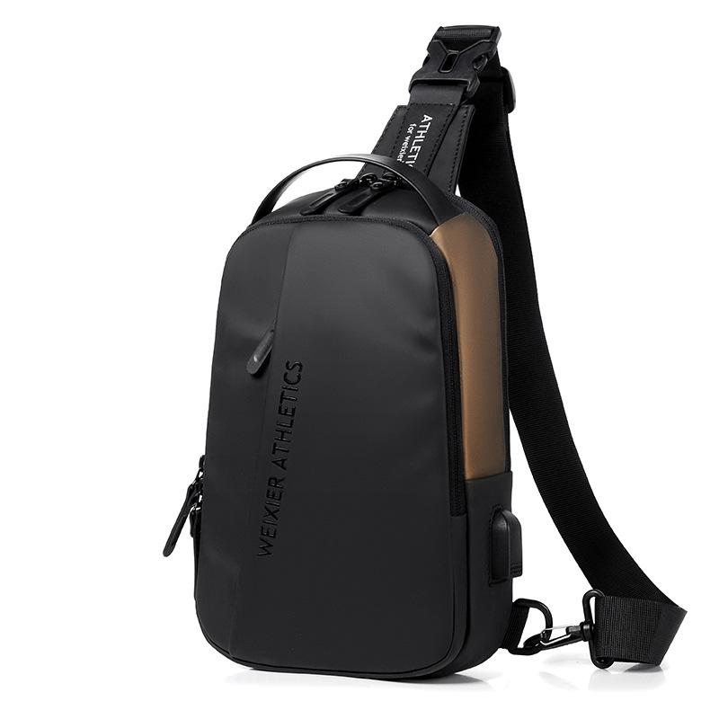 2023 New Men Chest Bag Slung Chest Bag Leisure Sports Bag Multifunctional Shoulder Bag Chest Bag 4