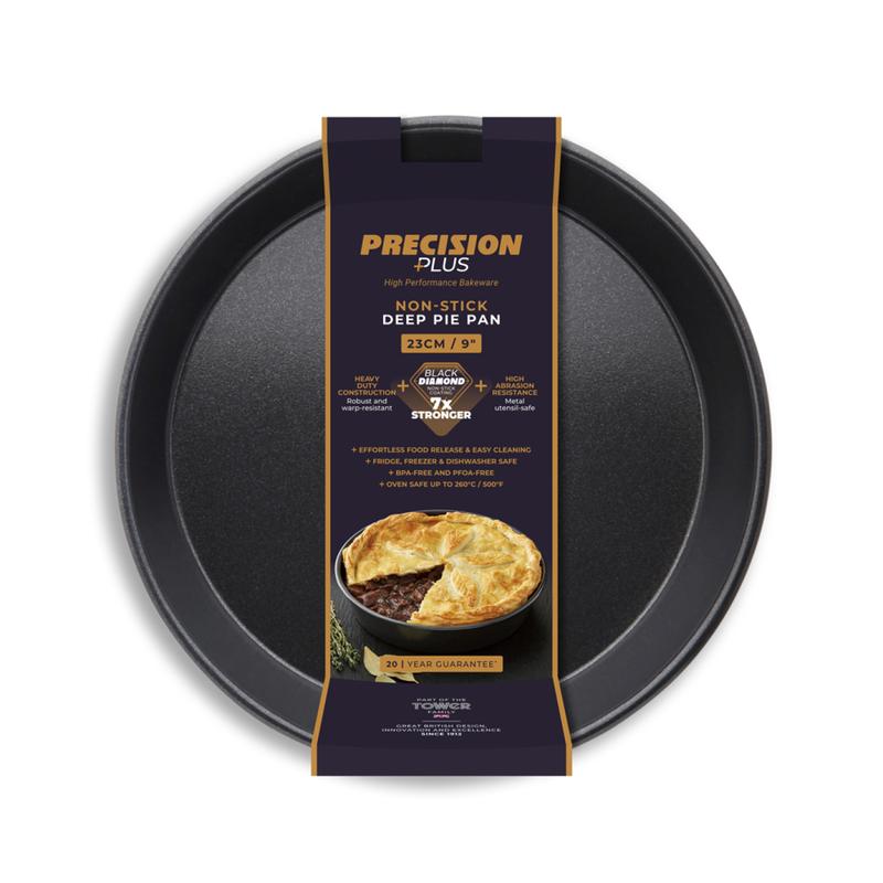Precision Plus 23cm Deep Pie Tin 8