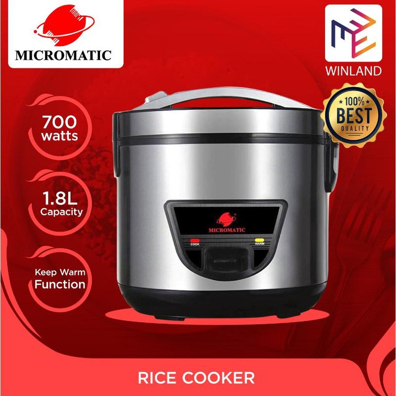 Micromatic by Winland Rice Cooker 1.8L Jar type 8-10 Cups Of - TikTok ...
