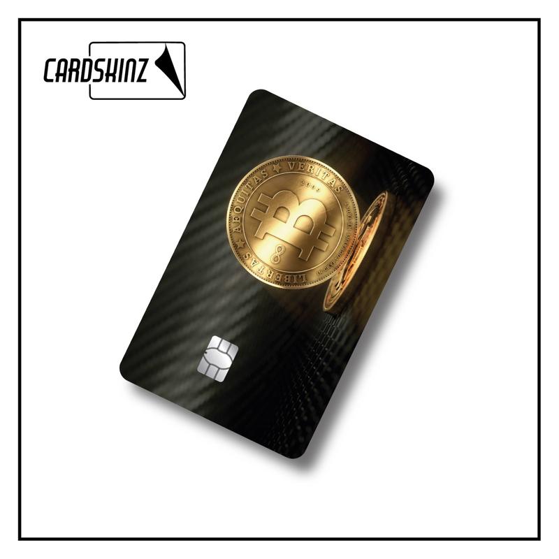 Crypto Bank Card Skin / Sticker - Bitcoin BTC ETH Etherium Cryptocurrency 2