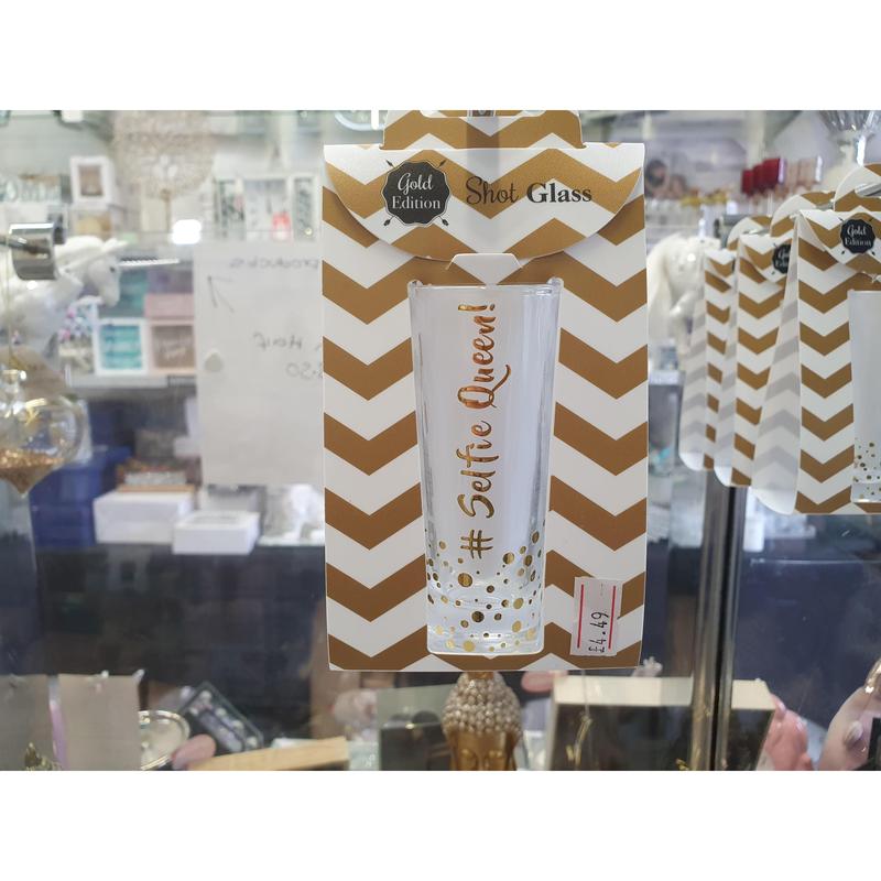 Gold Edition Tall  Shot Glasses 0