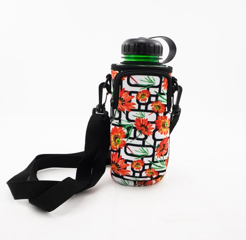 Neoprene products - water Bottle Holder, tote bag, lunch bags, sunglass holder, wine bottle case and more Drinkware Lightweight upto 75% off 8