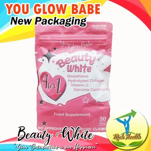 Beauty White by You Glow Babe Glutathione, Grape seed Extract, Collagen ...