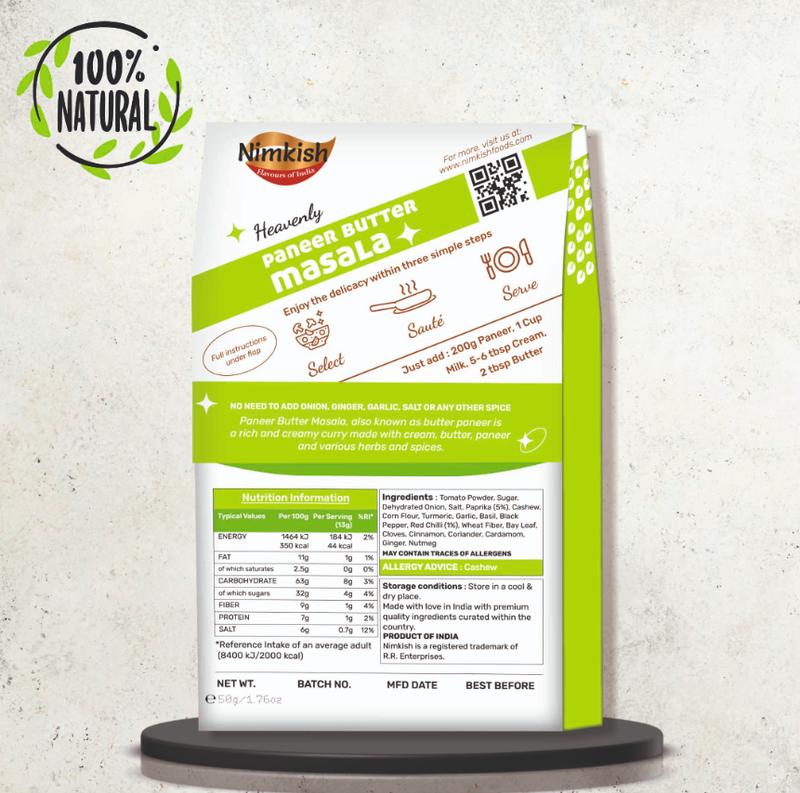 Ready-To-Cook Paneer Butter Masala 1