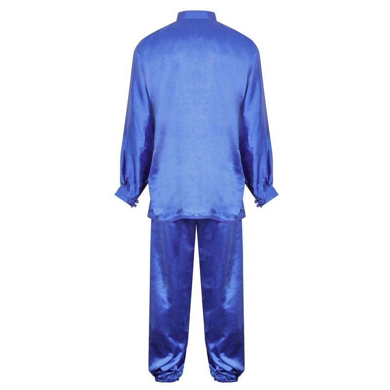 TAI CHI / KUNG FU SILK UNIFORM - BLUE 2