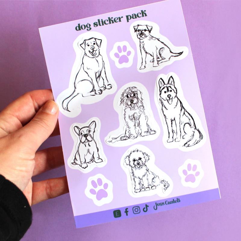 Dog Sticker Pack 1