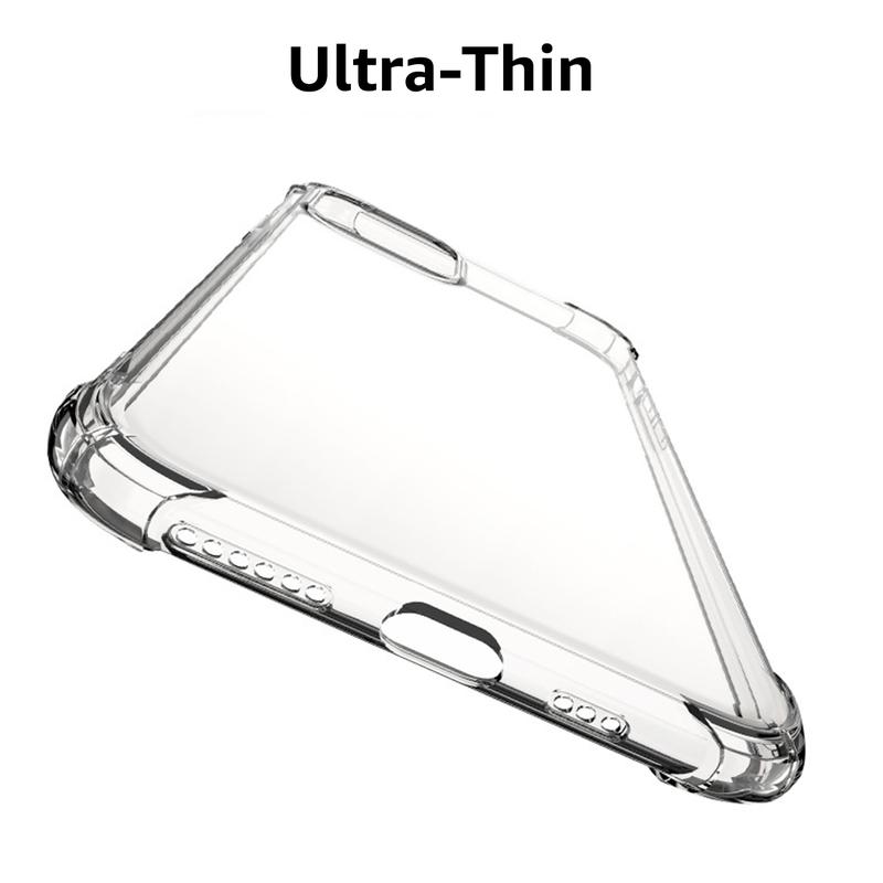 Luxury Hybrid Clear Hard PC Back Cover Case For iPhone 14 13 12 Mini 11 Pro XS Max X XR SE 3 2 7 8 Plus Silicone Soft Bumper TPU Accessories Cellphone 7