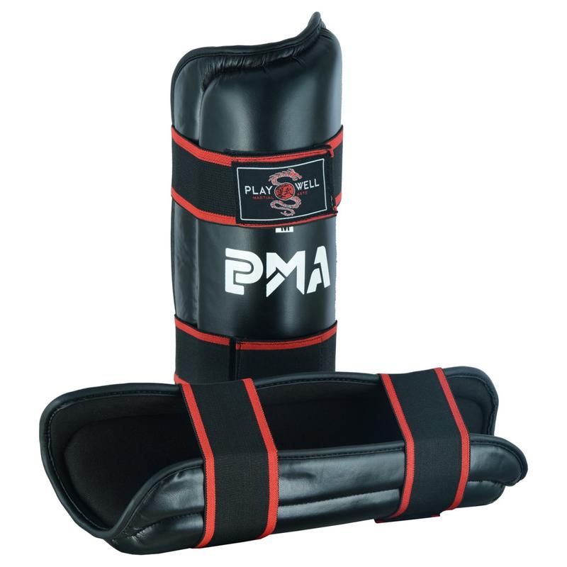 SEMI CONTACT ELITE KICKBOXING SHIN GUARDS - BLACK 2