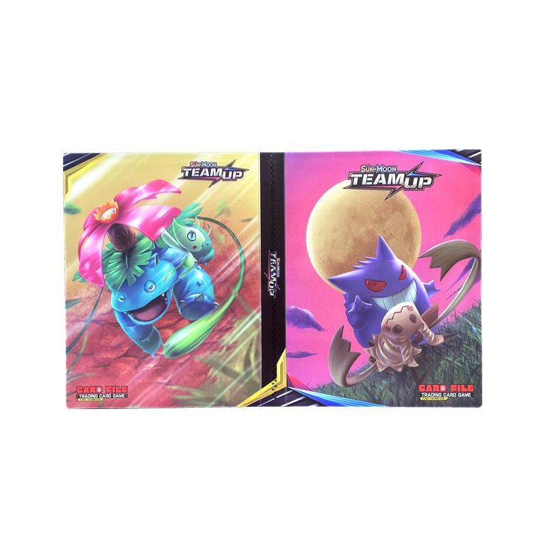Pokemon Trading Card Holder Album, Kids Card Holder Binder Book, Kids Collectible Card Albums, 30 pages - Can Hold up to 240 cards Gengar 0