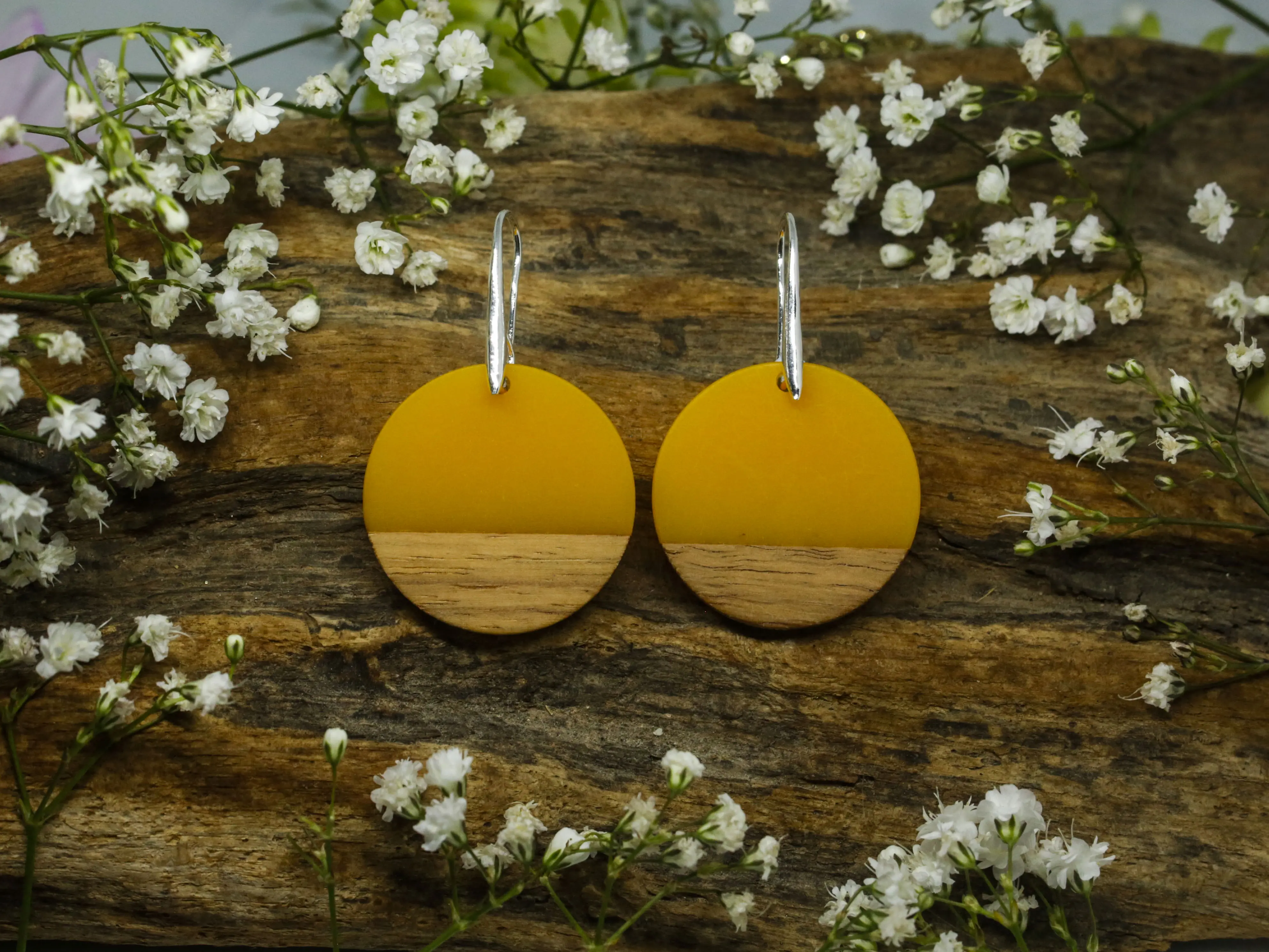 Wooden Jewellery Set