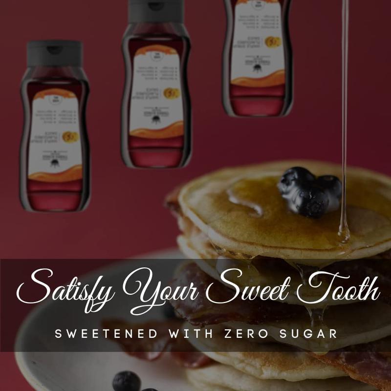 Three Kings Pantry – Zero Calorie – Strawberry Dessert Sauce - Sugar Free - Fat Free 3