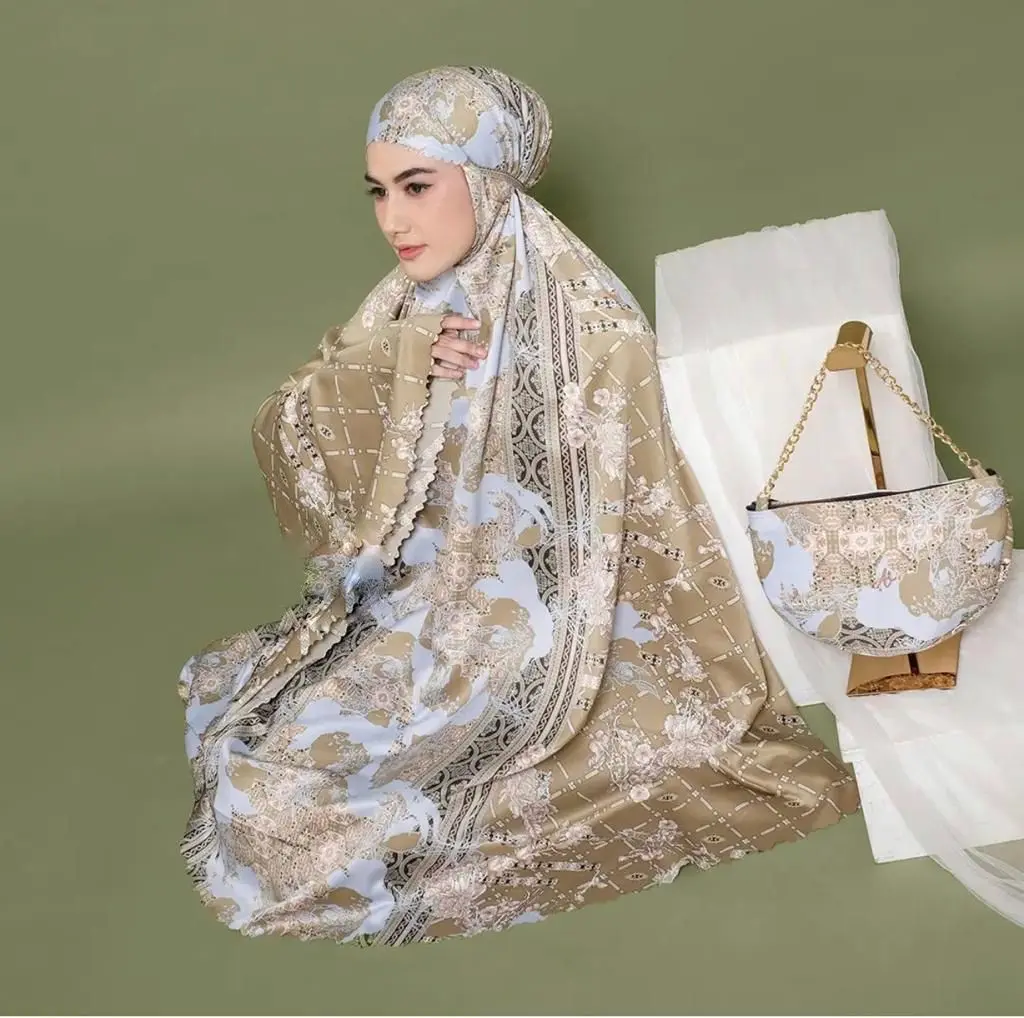 2 PIECE SET PRAYER OUTFIT/JILBAB/KHIMAR (bag included)
