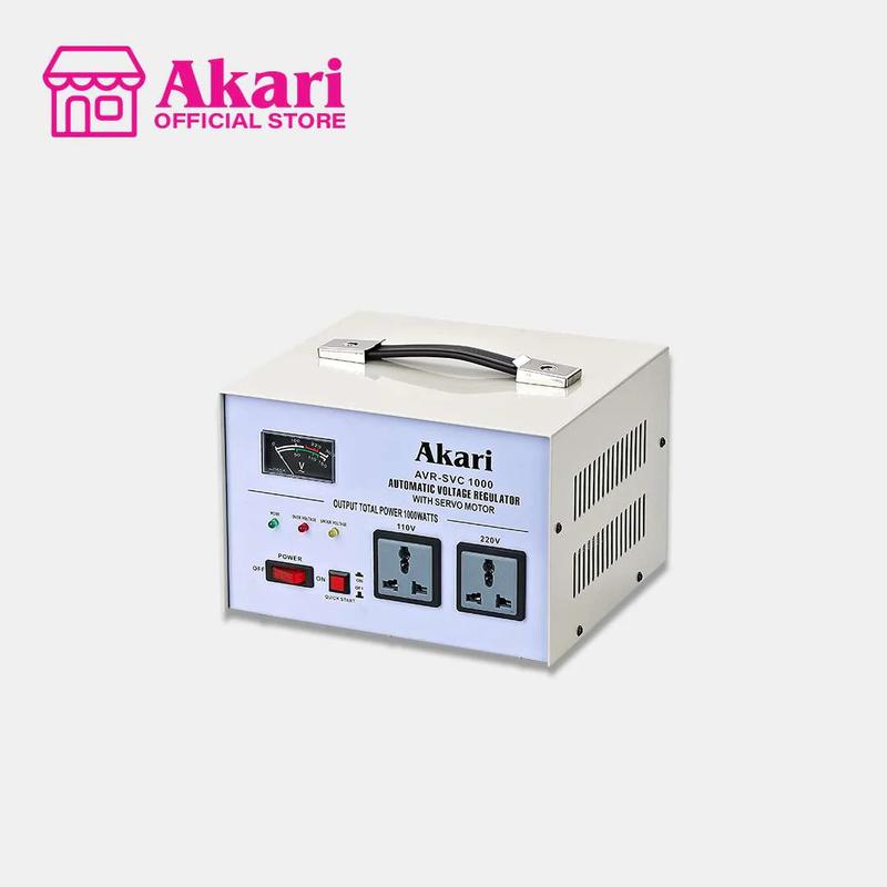 Akari 1000W Automatic Voltage Regulator (AVR-SVC 1000) - TikTok Shop ...