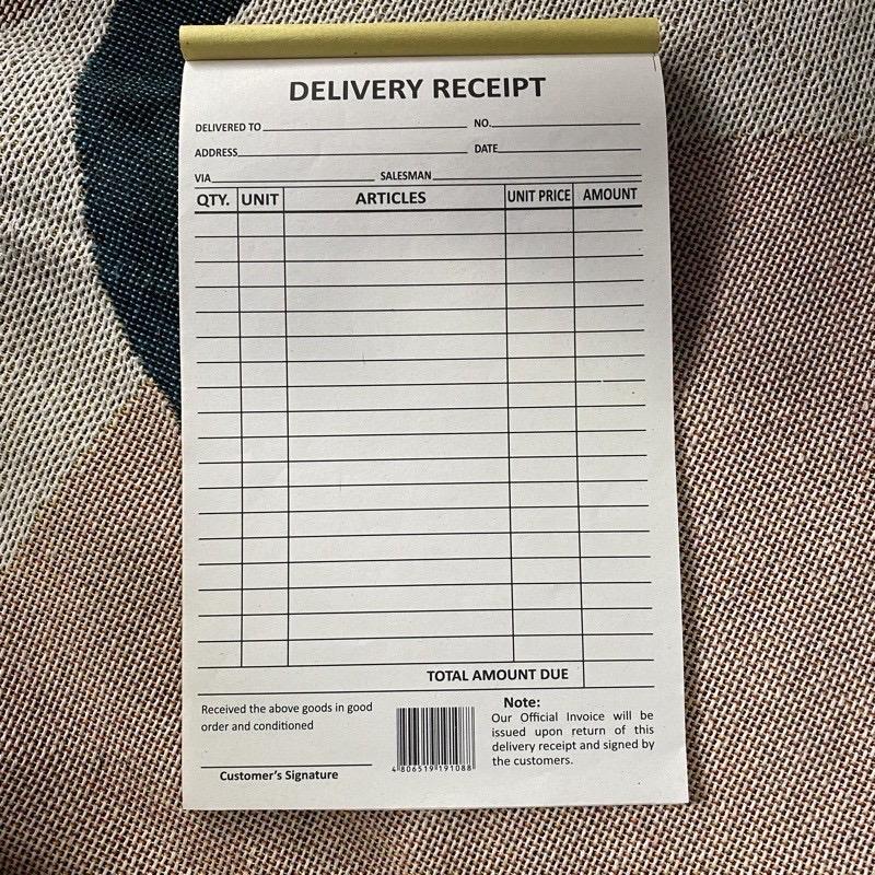 Resibo Examples 10 Pads Ordinary Delivery Receipt DR Resibo 50 sets per pad 10 - TikTok ...