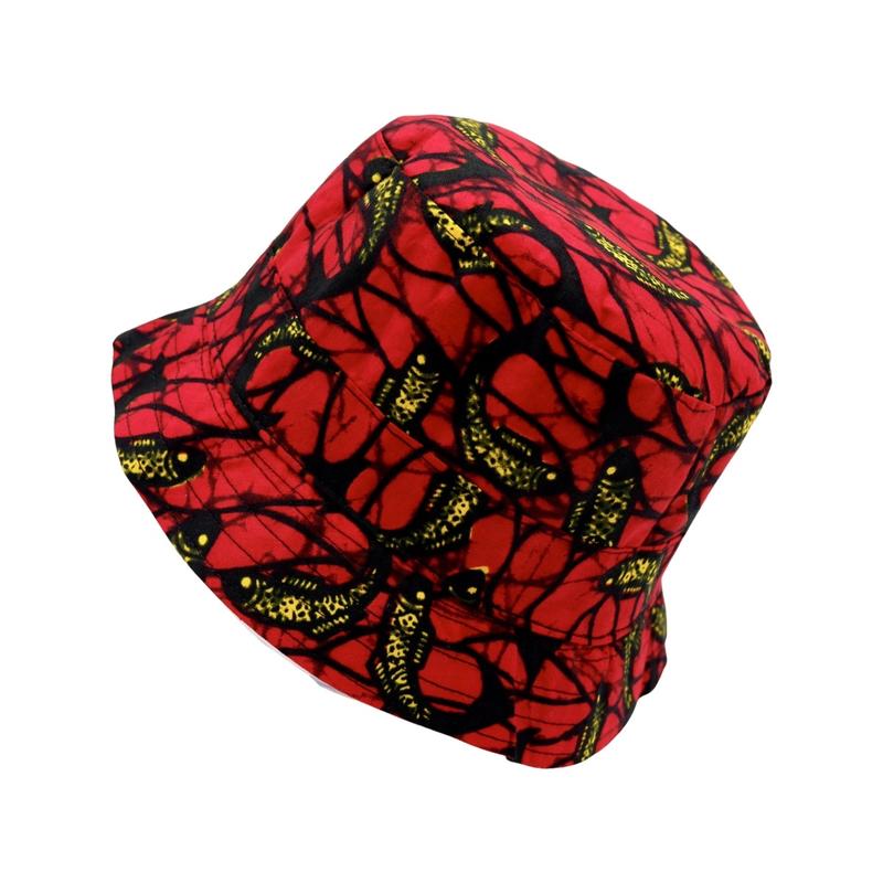 Product Introduction of African print bucket hat , sun hat reversible Striped Baseball Cap Baseball Cap Baseball Cap Winter Winter Winter Summer Polka Dot Cotton Silk Plain Floral Beret Striped 26