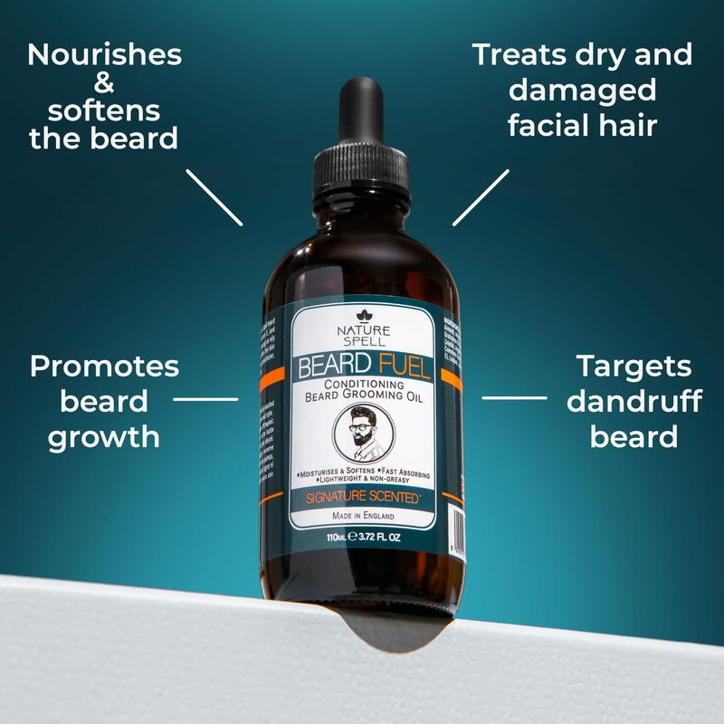 Beard Oil by Nature Spell 110ml - Conditioning Beard Grooming Oil 1