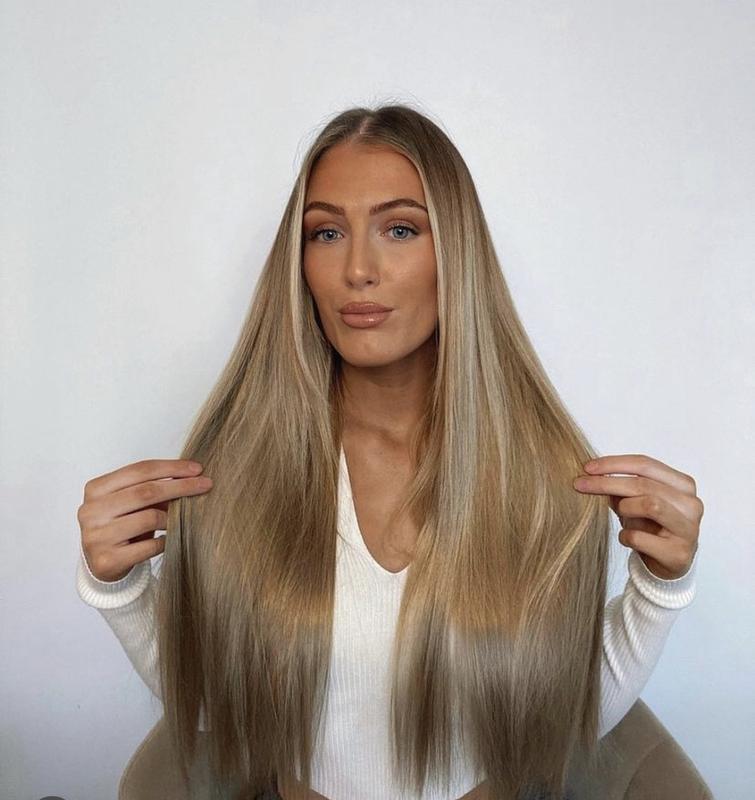 Routes Hair Extensions 22″ Straight Mega Mane Fibre Clip Ins 3