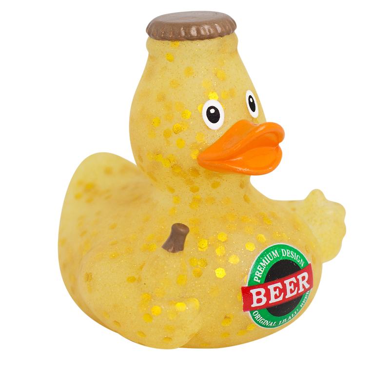 Beer Bottle Rubber Duck Novelty Collectors Bath Toy Gift - Yarto 2