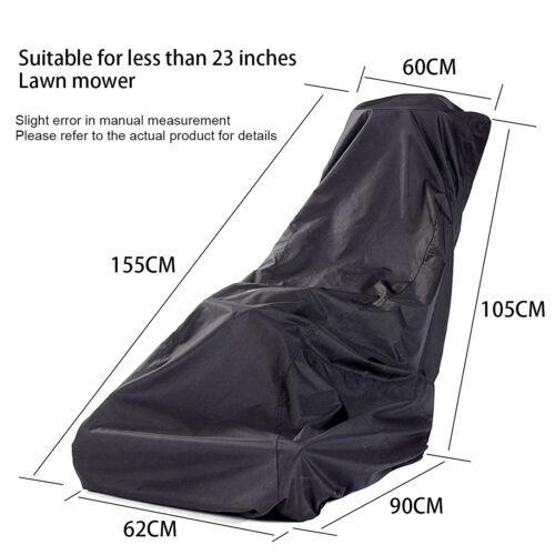 【ATRACTIVOLL】Waterproof Heavy Duty Lawn Mower Cover UV Protection Outdoor Garden Equipment for Lawnmowers 2