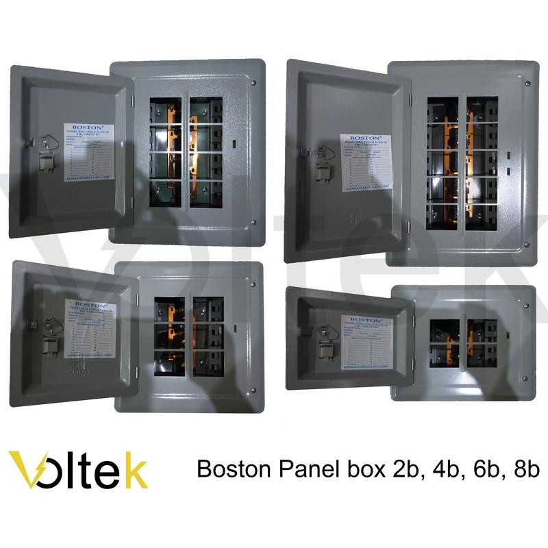 Panel box Boston brand for plug - in circuit breaker 2 pole box ...