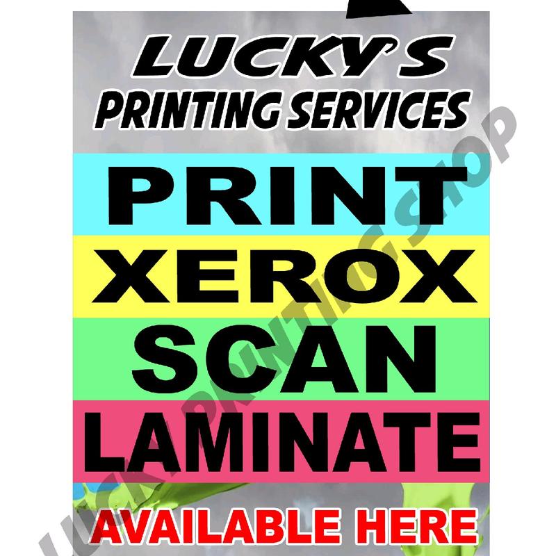 Print, Xerox, Laminate, Scan Tarpaulin with edited Shop name - TikTok ...