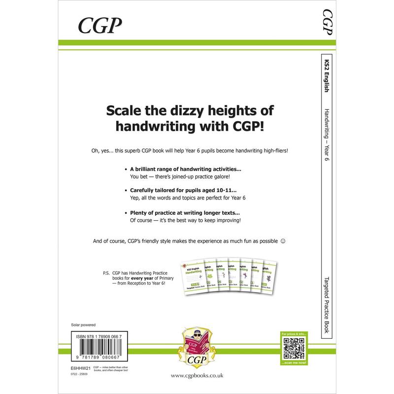 KS2 English Targeted Practice Book: Handwriting - Year 6 1